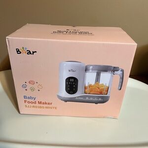Bear Baby Food Maker in White